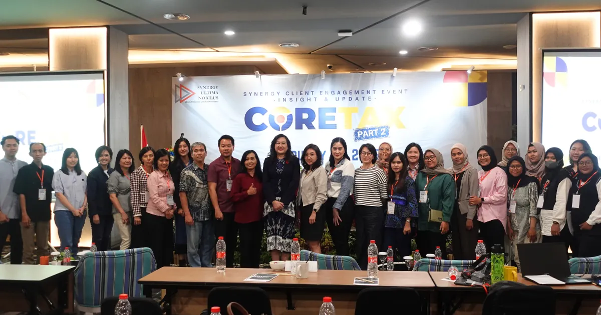 Gambar dari CEE Insight and Update CORETAX Part 2 oleh Synergy Ultima Nobilus tahun 2025
