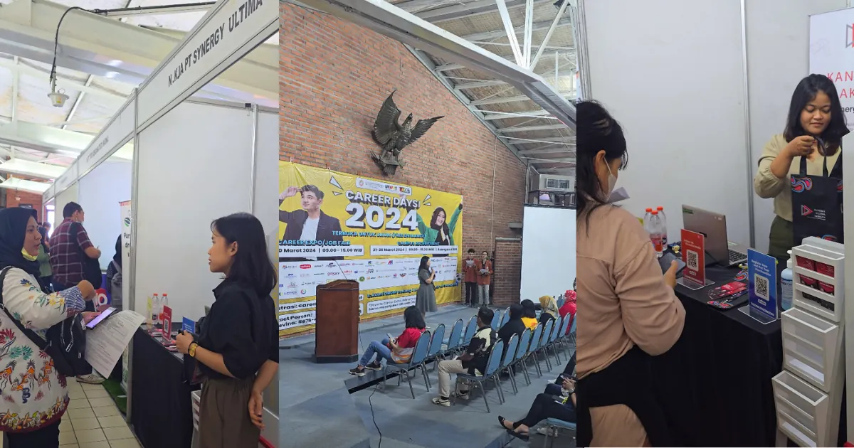 Job Fair Event Career Days at UKWM Surabaya Attended by Synergy Ultima Nobilus in 2024