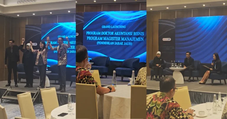 Peluncuran Program Magister dan Doktor Akuntansi PJJ Universitas Surabaya dihadiri oleh Synergy Ultima Nobilus tahun 2024