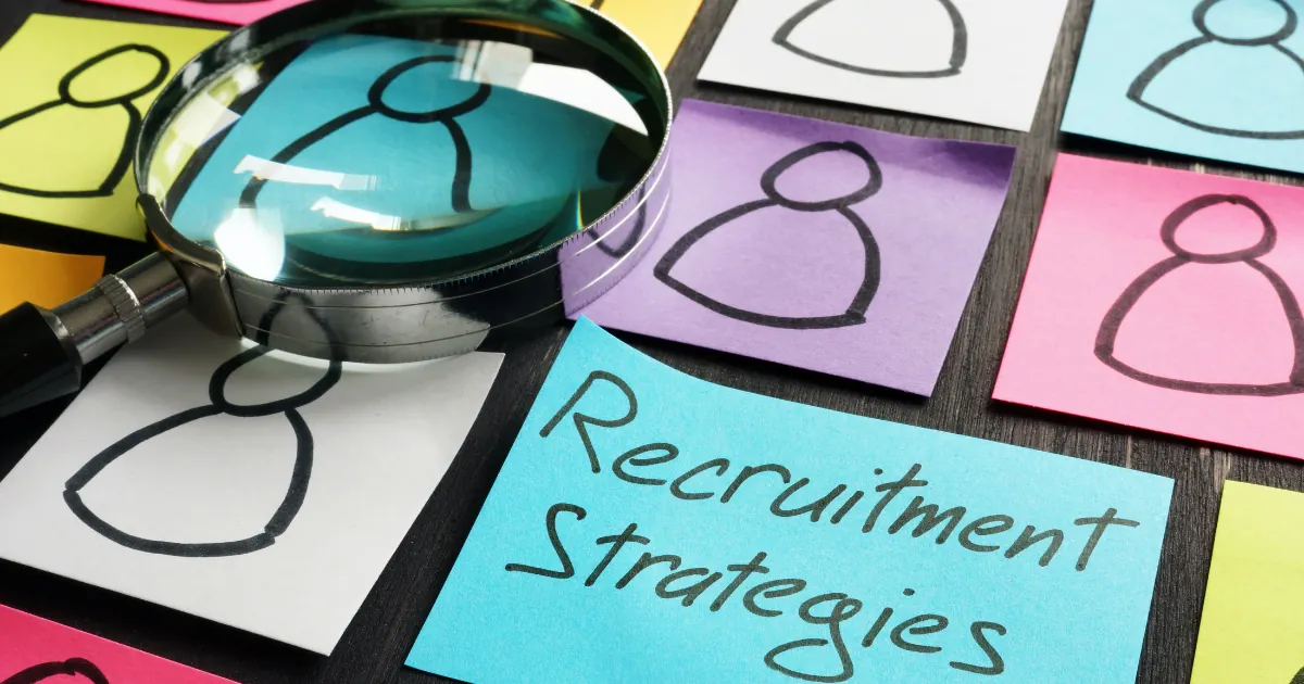 Illustration of a talent pool concept as a smart strategy to support sustainable recruitment in organizations
