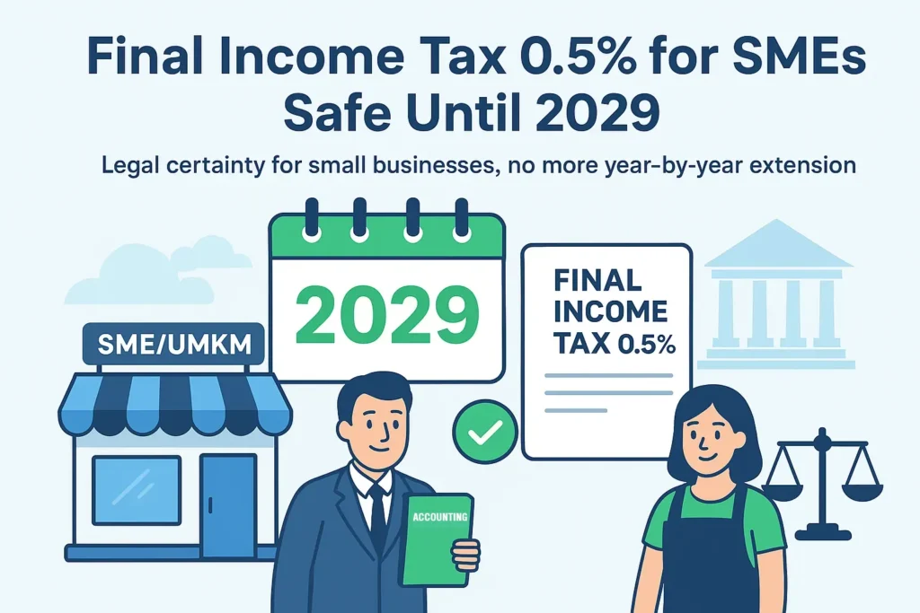 Extension of Final Income Tax for MSMEs Until 2029