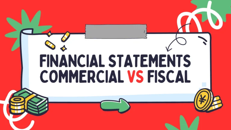 difference between commercial and fiscal financial statement