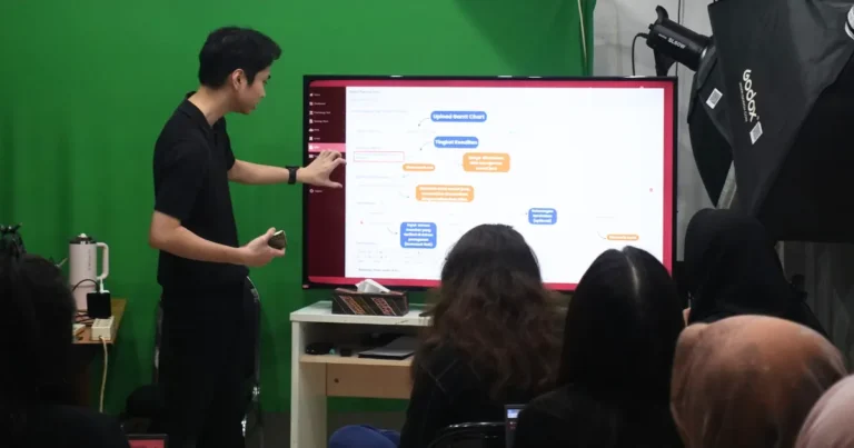 Ilustrasi penggunaan MySynergy untuk meningkatkan efisiensi kerja tim dan kolaborasi digital